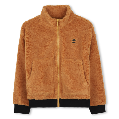 Cardigan in felpa con chiusura a zip TIMBERLAND RAGAZZO