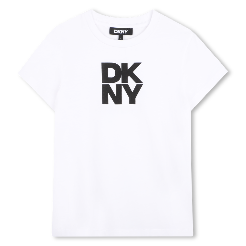 T-shirt a maniche corte DKNY 
                        BAMBINA