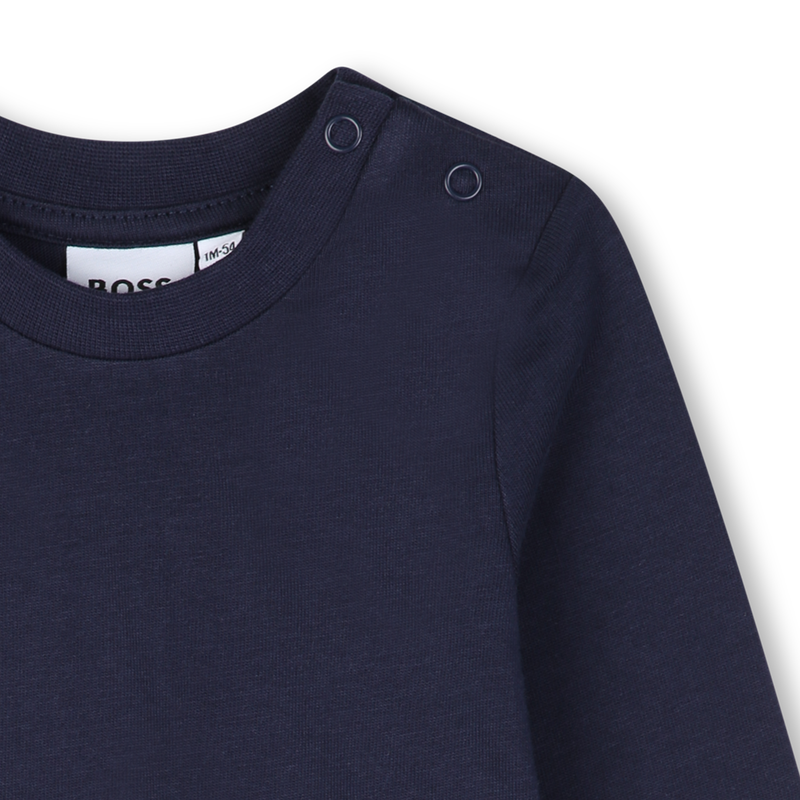 Completo salopette e t-shirt BOSS 
                        RAGAZZO