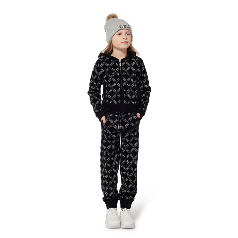 Felpa con zip e cappuccio MICHAEL KORS 
                        BAMBINA