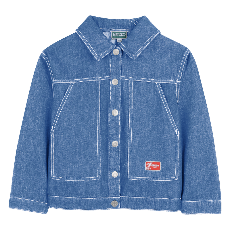 GIACCA DI JEANS KENZO KIDS 
                        BAMBINA