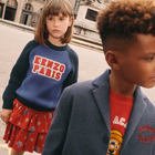 Gonna stampata con volant KENZO KIDS 
                    BAMBINA