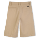 Bermuda in tessuto leggero goffrato BOSS 
                    RAGAZZO