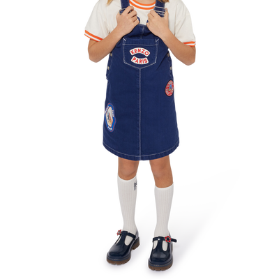 Ballerine in pelle con fibbia KENZO KIDS BAMBINA