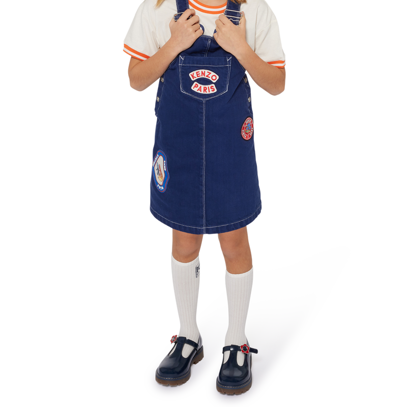 Ballerine in pelle con fibbia KENZO KIDS 
                        BAMBINA