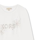 T-shirt maniche lunghe cotone MICHAEL KORS 
                    BAMBINA