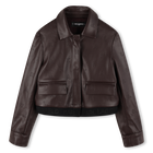 Giacca con chiusura a zip KARL LAGERFELD KIDS 
                    BAMBINA