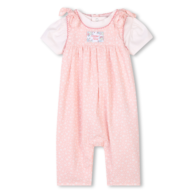 Set pagliaccetto e t-shirt KENZO KIDS 
                        BAMBINA