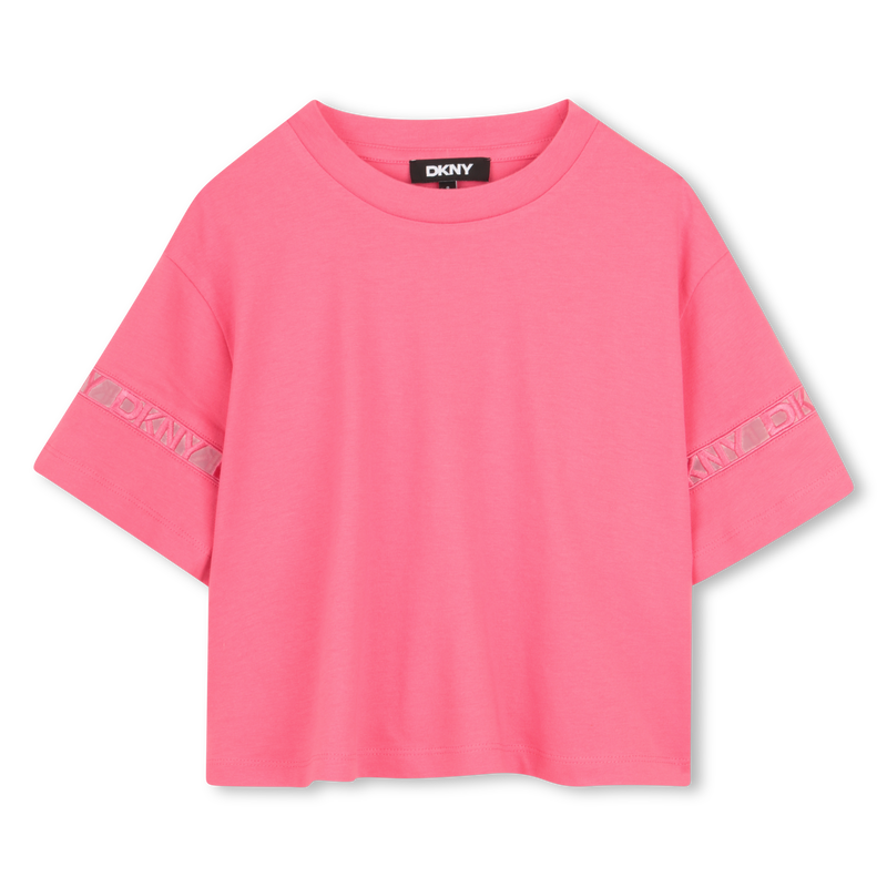 T-SHIRT MANICA CORTA DKNY 
                        BAMBINA