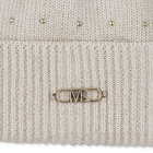 Cappello lavorato a maglia con pompon MICHAEL KORS 
                    BAMBINA