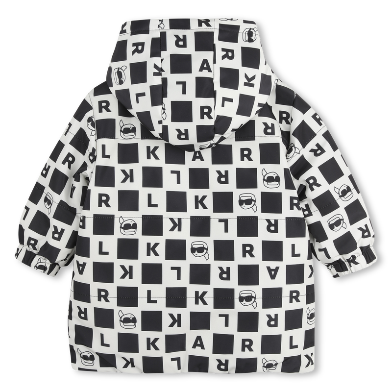 Giubbotto imbottito reversibile KARL LAGERFELD KIDS 
                        RAGAZZO