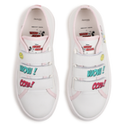 Sneakers con strisce a strappo MARC JACOBS 
                    BAMBINA