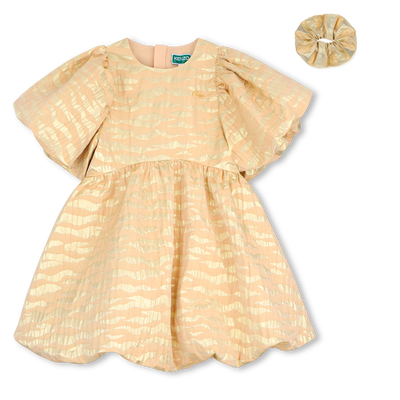 Abito da cerimonia e scrunchie KENZO KIDS BAMBINA