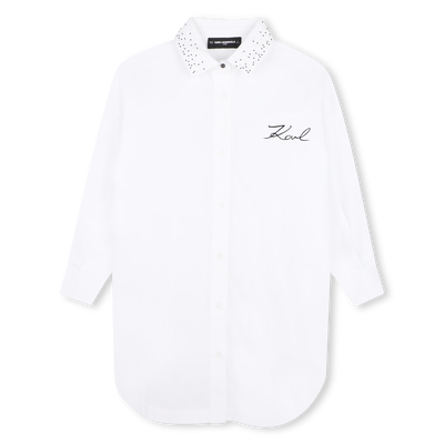 Robe camicia KARL LAGERFELD KIDS BAMBINA