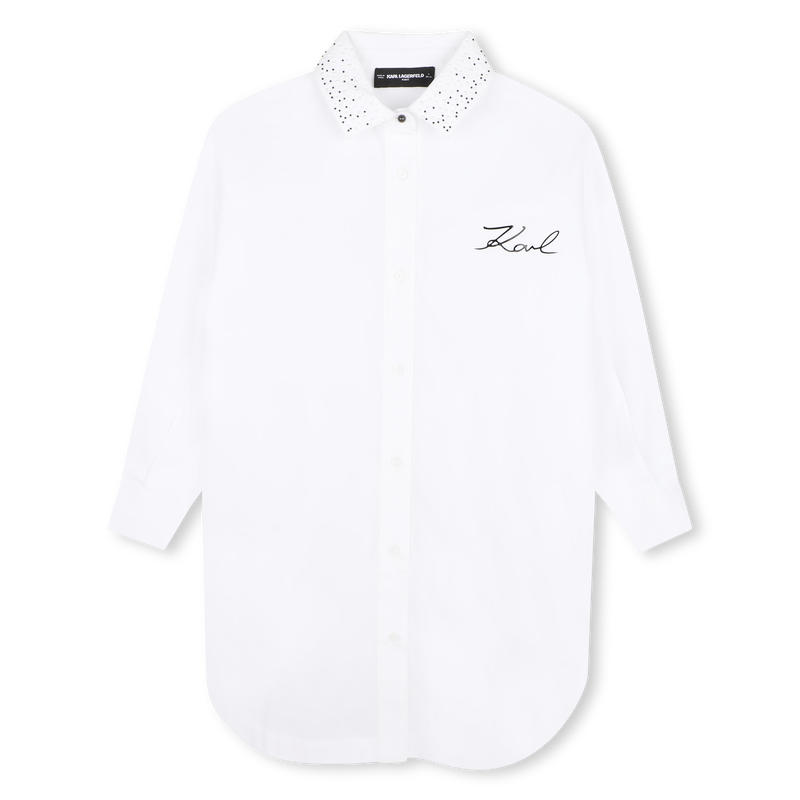 Robe camicia KARL LAGERFELD KIDS 
                        BAMBINA