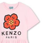 Abito arricciato in vita KENZO KIDS 
                    BAMBINA