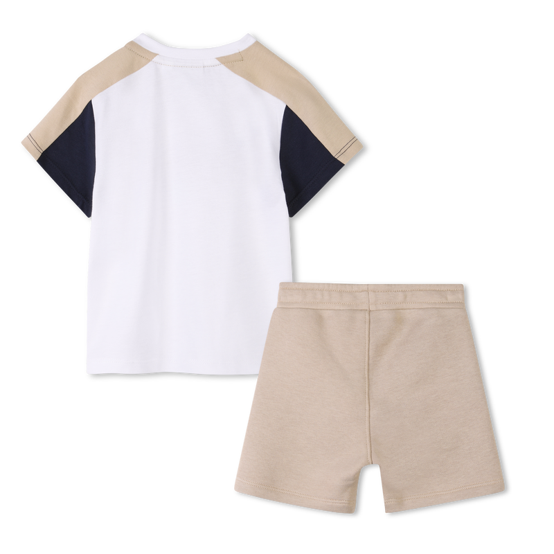 Completo shorts e t-shirt BOSS 
                        RAGAZZO