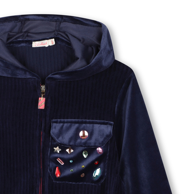 Cardigan con cappuccio BILLIEBLUSH 
                        BAMBINA