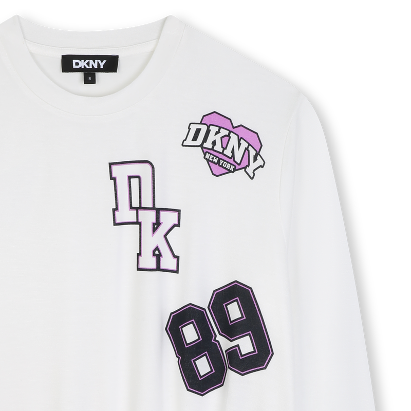 Maglietta a maniche lunghe DKNY 
                        BAMBINA
