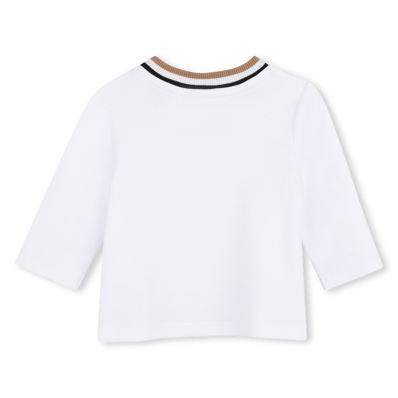 Completo salopette e t-shirt BOSS 
                        RAGAZZO