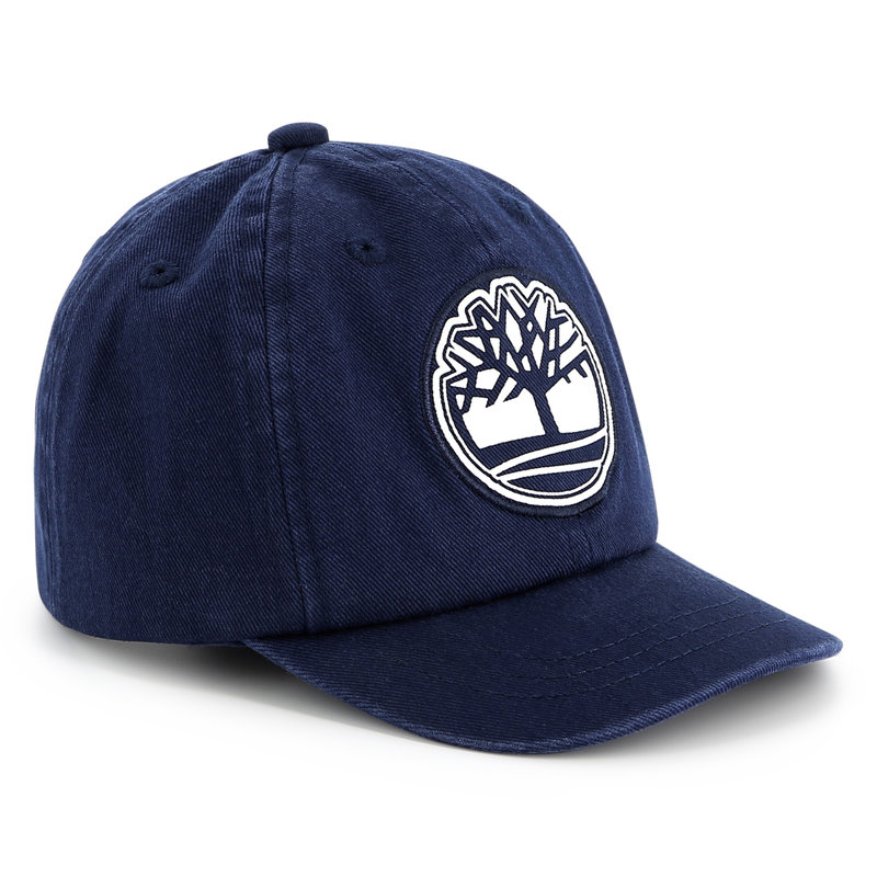 Berretto in twill con stemma TIMBERLAND 
                        RAGAZZO