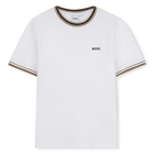 T-shirt a maniche corte, BIANCO, hi-res