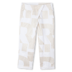 Pantaloni in lino e cotone DKNY 
                    BAMBINA