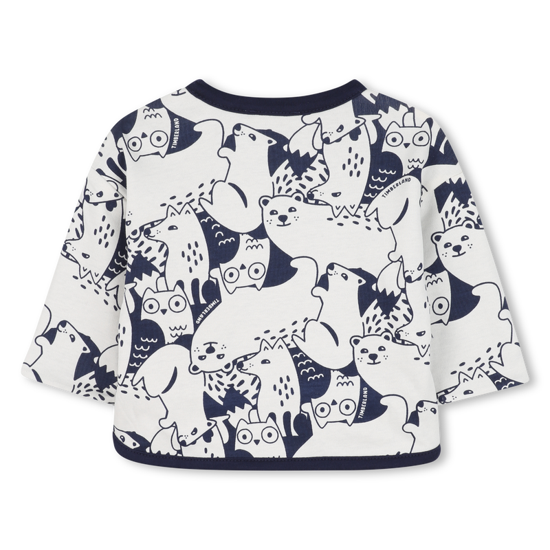 T-shirt e pantaloni con bottoni a pressione TIMBERLAND 
                        RAGAZZO