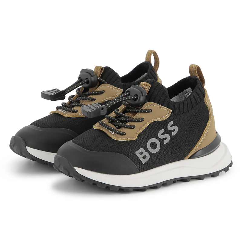 Sneakers calzino stringate BOSS 
                        RAGAZZO