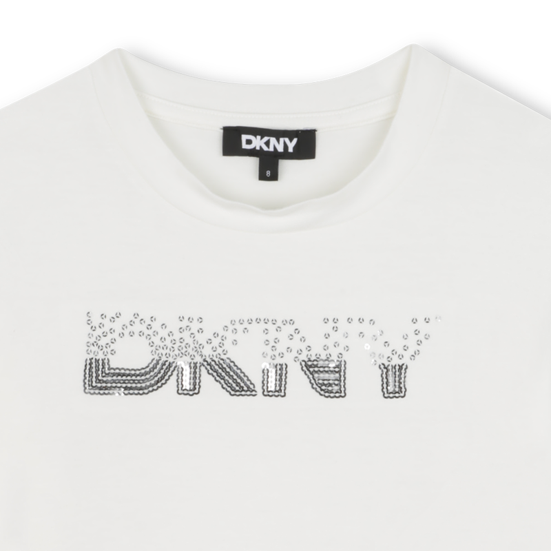 T-shirt a maniche corte DKNY 
                        BAMBINA