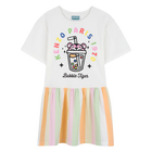 Abito con stampa lucida KENZO KIDS 
                    BAMBINA