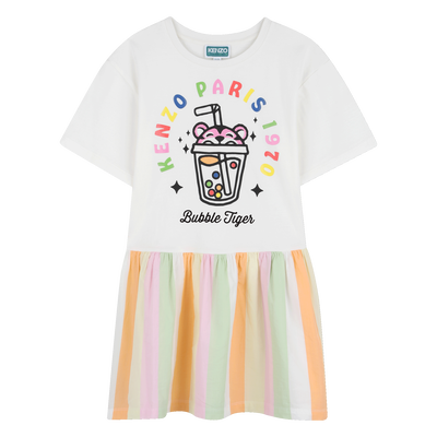 ABITO CON STAMPA LUCIDA KENZO KIDS BAMBINA