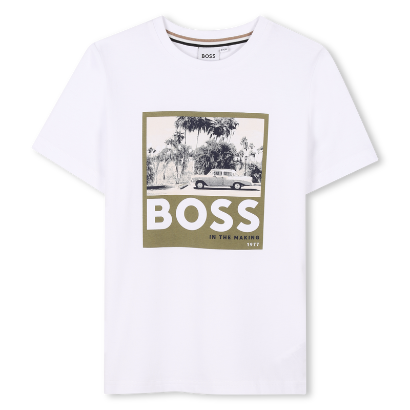 T-shirt a maniche corte BOSS 
                        RAGAZZO