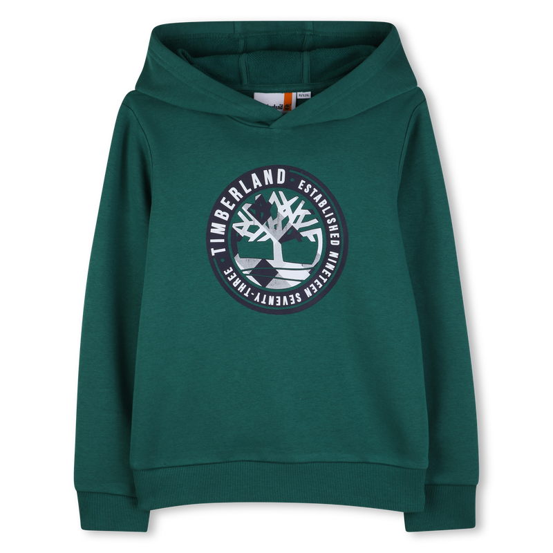 FELPA CON CAPPUCCIO TIMBERLAND 
                        RAGAZZO