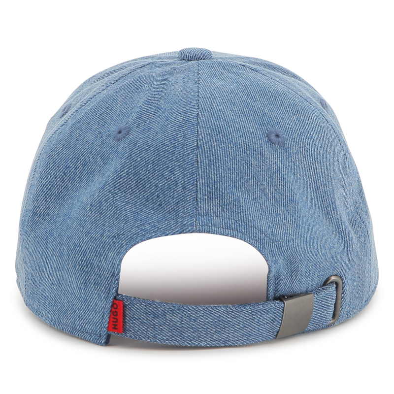 Cappellino in jeans di cotone HUGO 
                        RAGAZZO