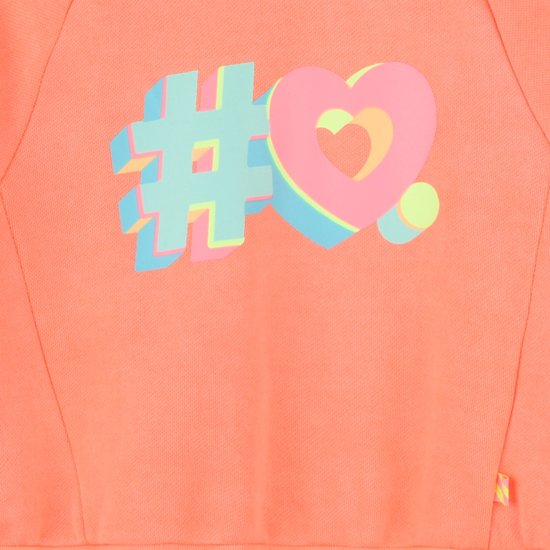 Felpa tinta BILLIEBLUSH 
                        BAMBINA