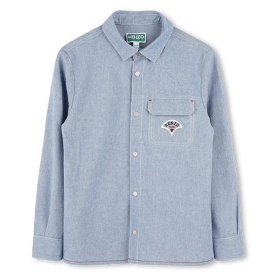 Camicia a maniche lunghe KENZO KIDS RAGAZZO