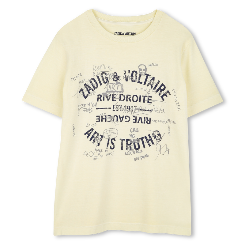 T-shirt a maniche corte ZADIG & VOLTAIRE 
                        RAGAZZO