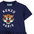 Abito arricciato in vita KENZO KIDS 
                    BAMBINA