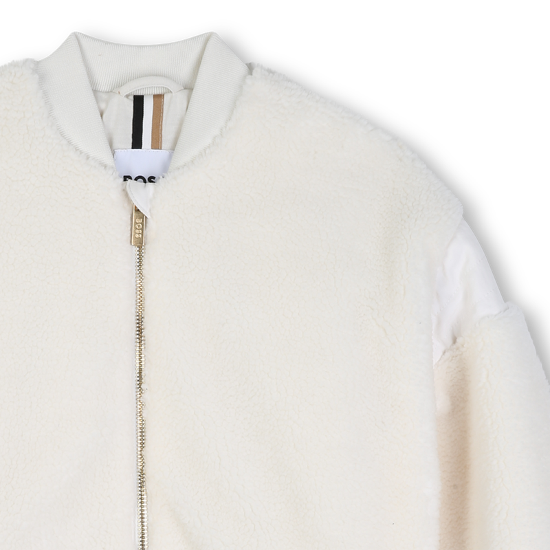 Giacca in sherpa BOSS 
                        BAMBINA
