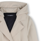 Trench foderato KARL LAGERFELD KIDS 
                    BAMBINA
