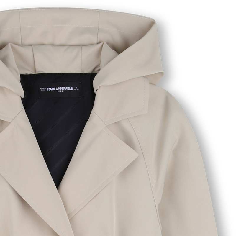 TRENCH FODERATO KARL LAGERFELD KIDS 
                        BAMBINA