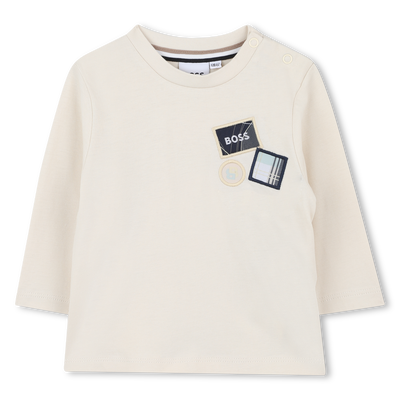 T-shirt a maniche lunghe BOSS RAGAZZO