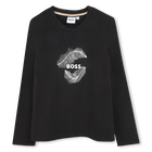 T-shirt in misto cotone BOSS 
                    BAMBINA