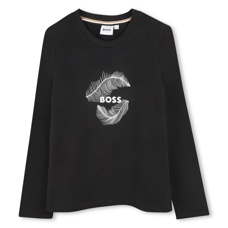 T-shirt in misto cotone BOSS 
                        BAMBINA