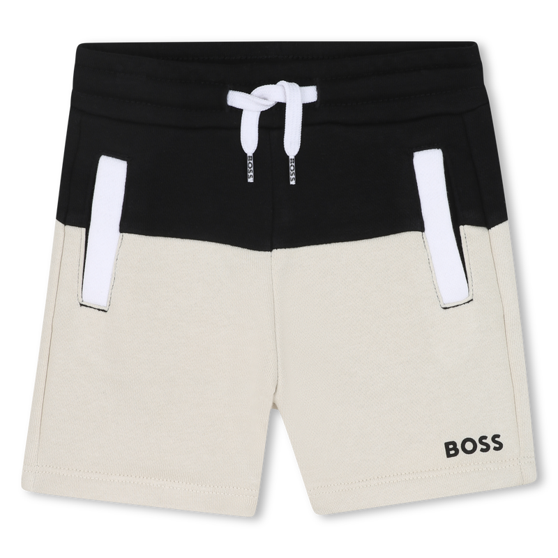 Shorts bicolore felpati BOSS 
                        RAGAZZO