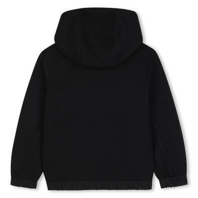 Cardigan con cappuccio KARL LAGERFELD KIDS RAGAZZO