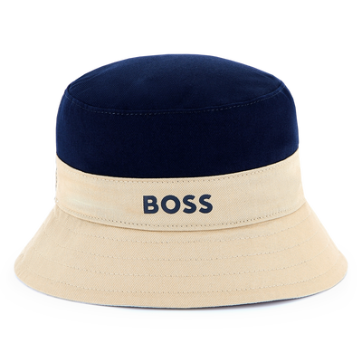 Bob reversibile in cotone BOSS RAGAZZO