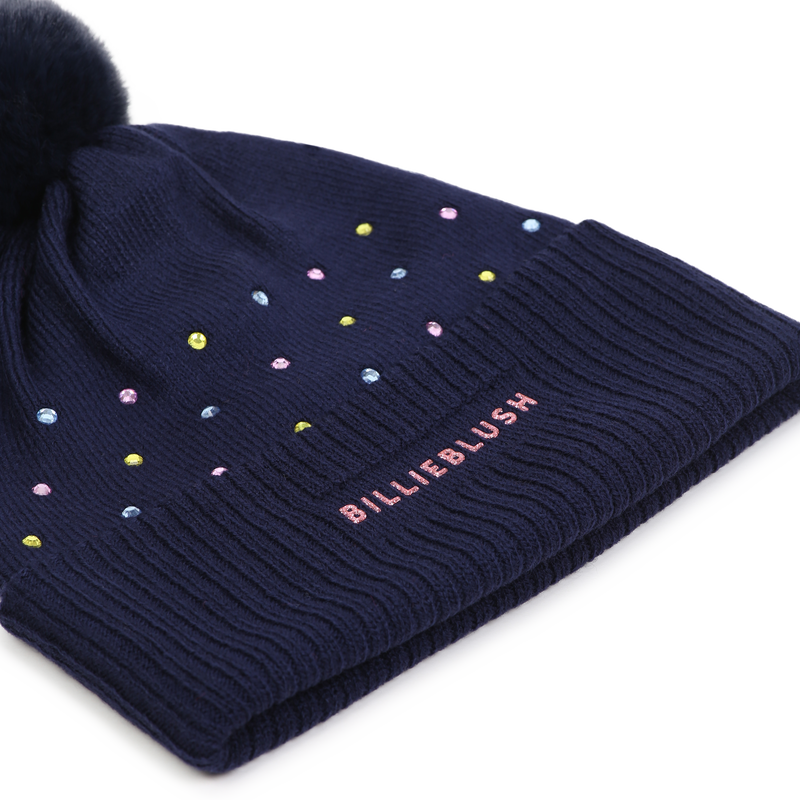 Berretto con strass multicolori BILLIEBLUSH 
                        BAMBINA