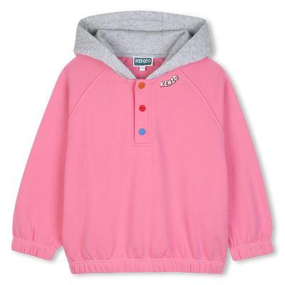 Felpa con cappuccio KENZO KIDS BAMBINA